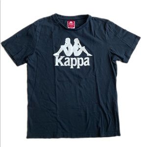 black kappa tee size M